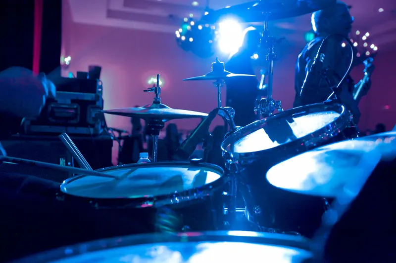 Backline Drums Closeup