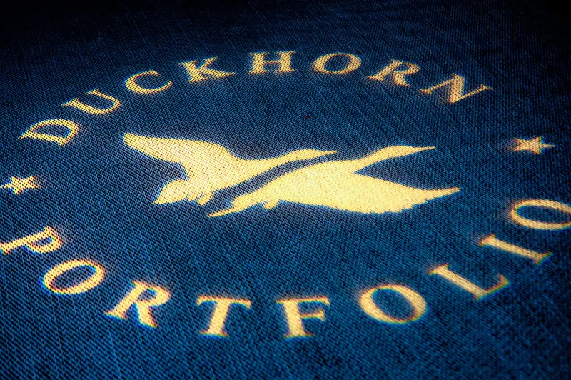 Custom gobo projection at Duckhorn Vineyards