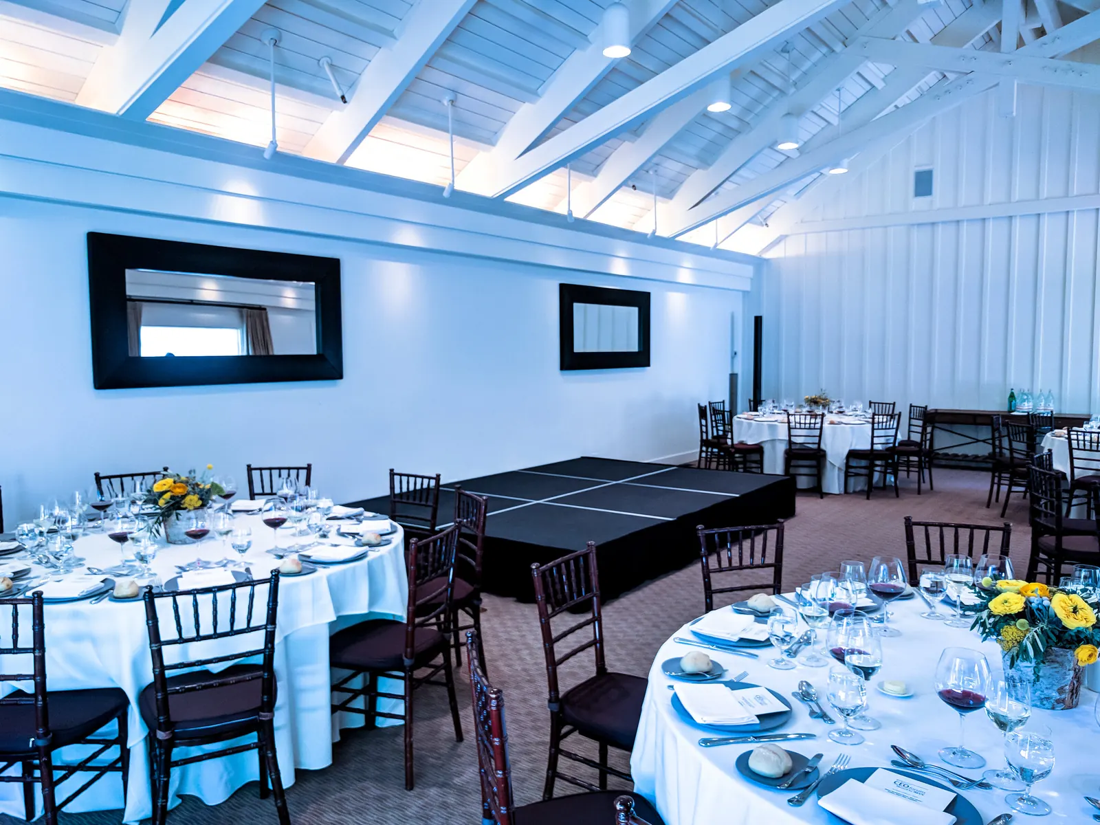 Event staging at Meadowood