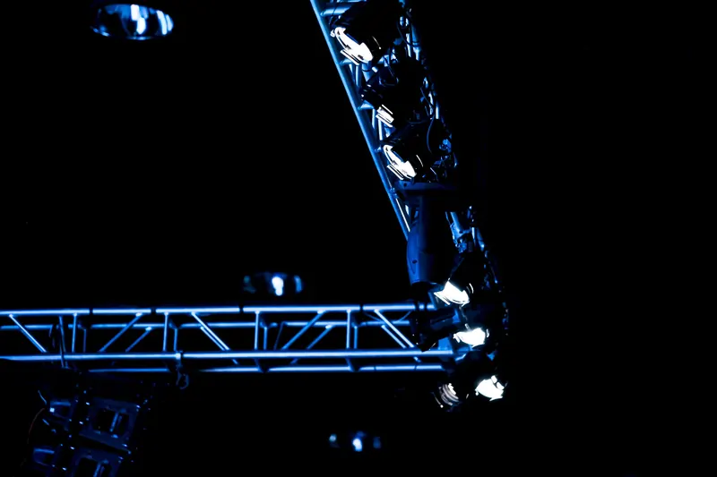 Truss and staging at the CUE conference
